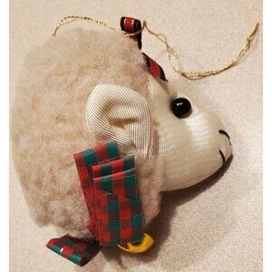 Christmas Ornament sheep vintage